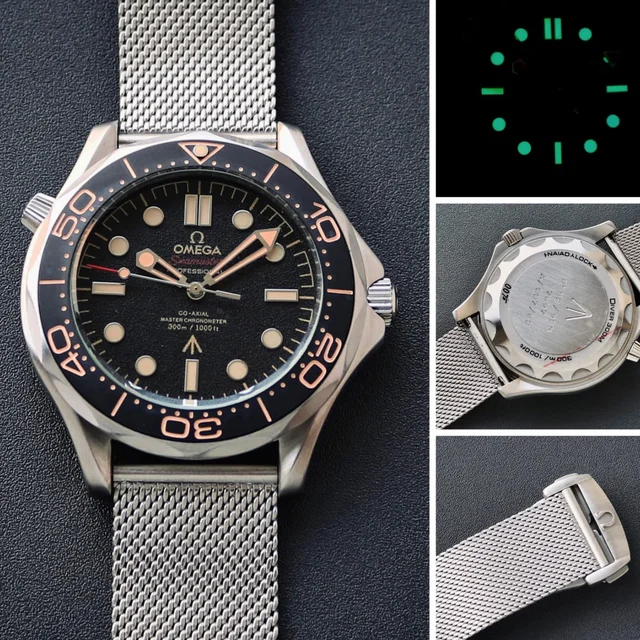 Omega Men Analog Watch Edition - Silver
