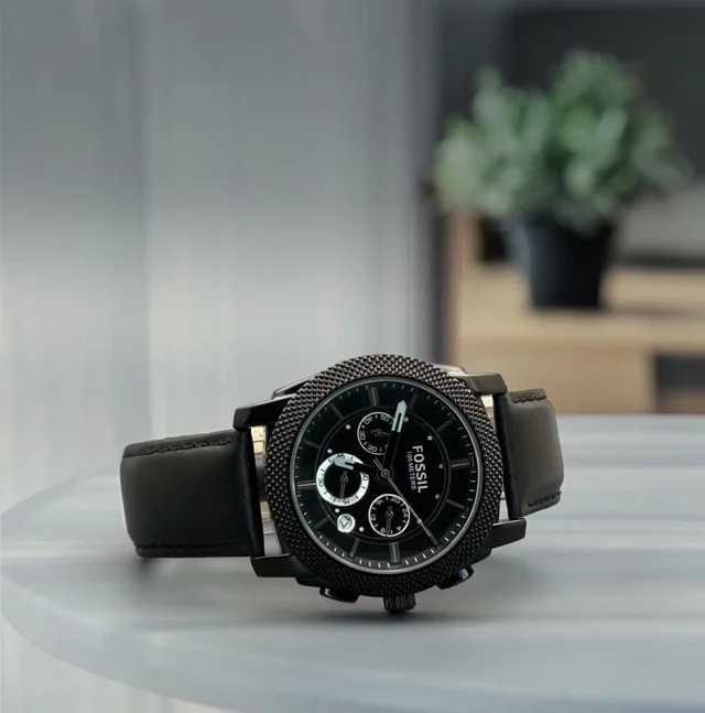 Fossil Analog Watch Collection For Men - Black