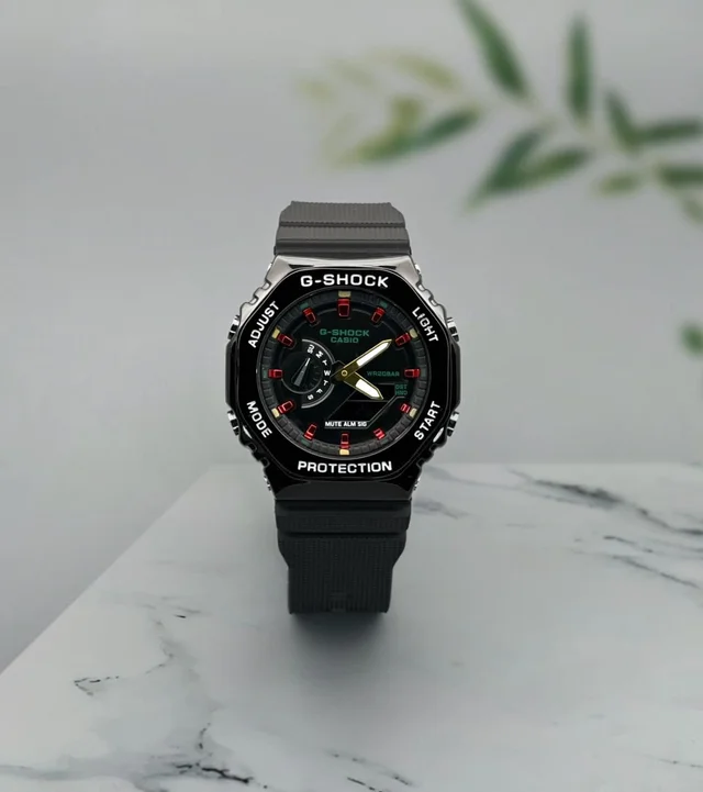 G- SHOCK Branded Analog Watch Collection - Black