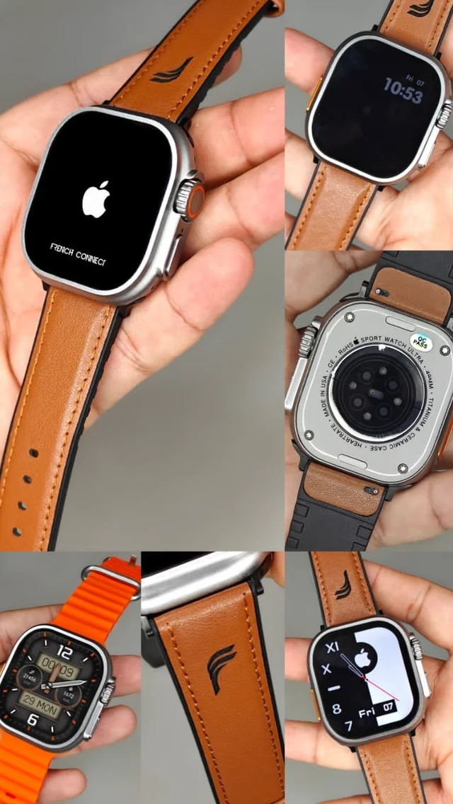 Apple 49MM Ultra Smart Watch French Connect Edition - Brown