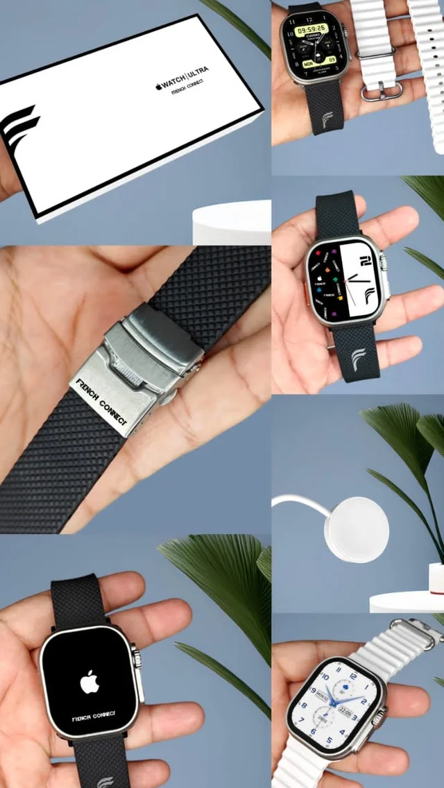 Apple French Edition 49 Mm Ultra Smartwatch Collection - Black