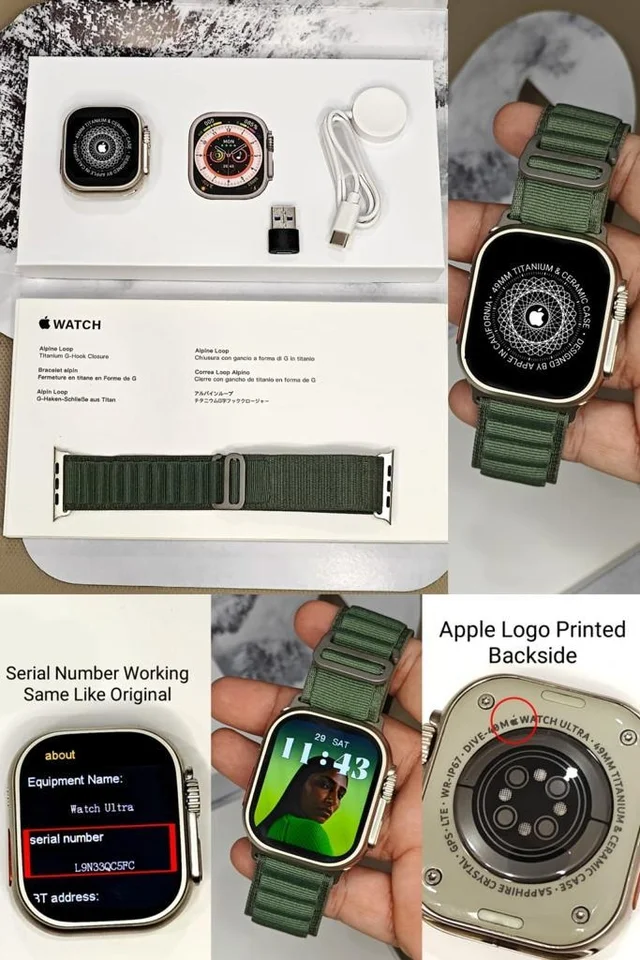 Apple 49mm Smart Ultra Watch - Black