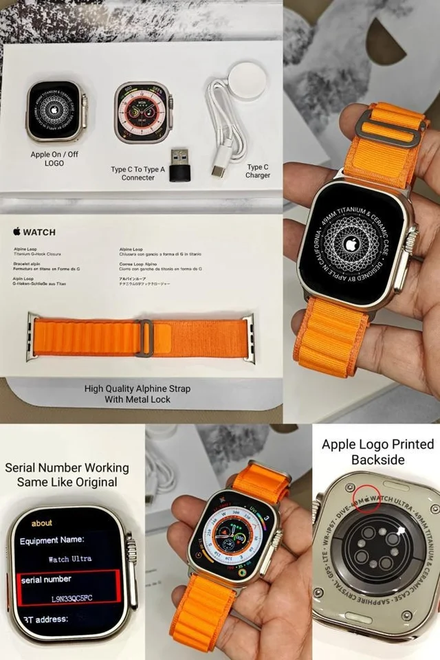 Apple 49mm Smart Ultra Watch - Black