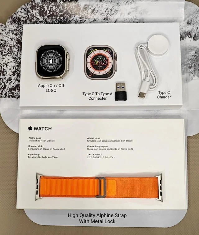 Apple 49mm Smart Ultra Watch - Black
