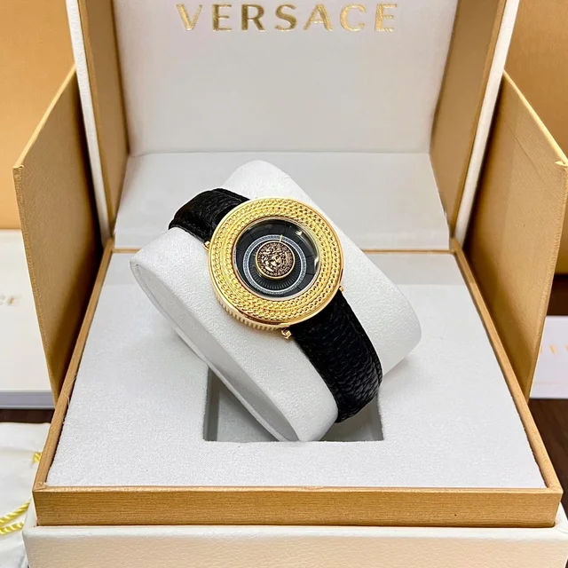 Versace Best Watch For Eomen - Black