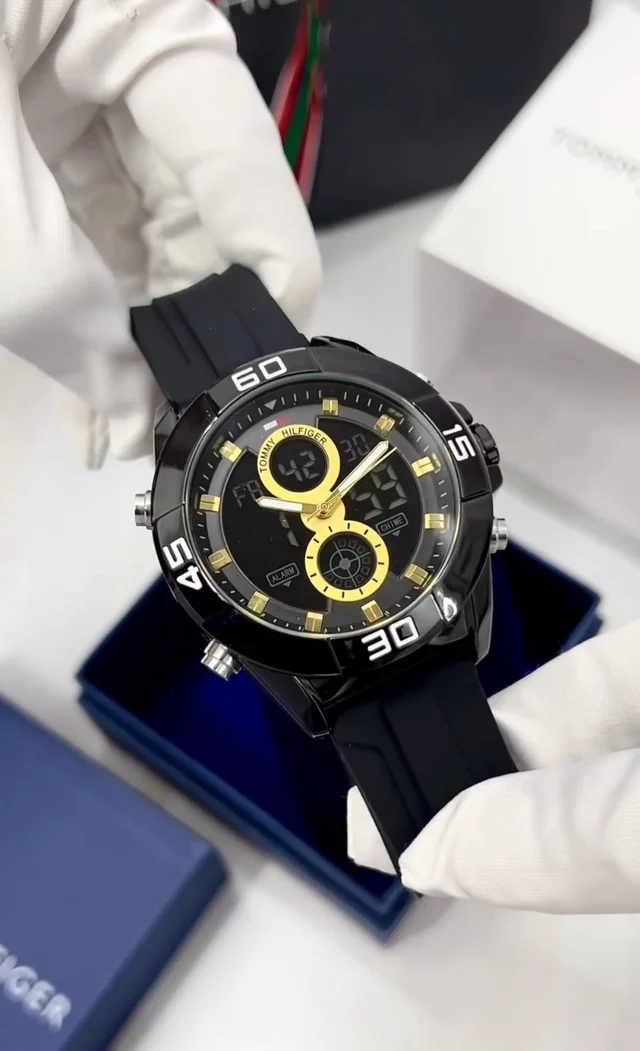 Tommy Hilfiger Men Watch - Black