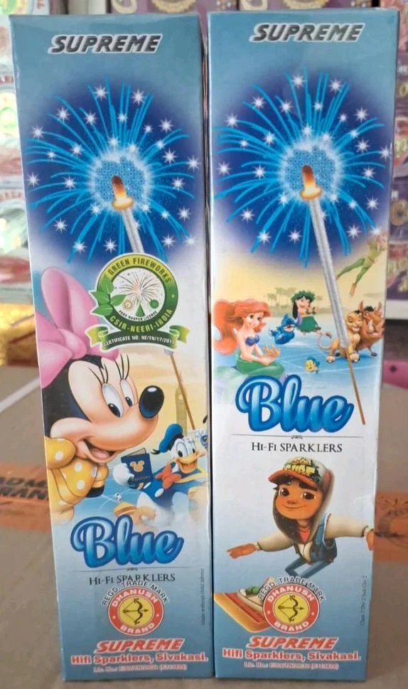 Blue Sparklers