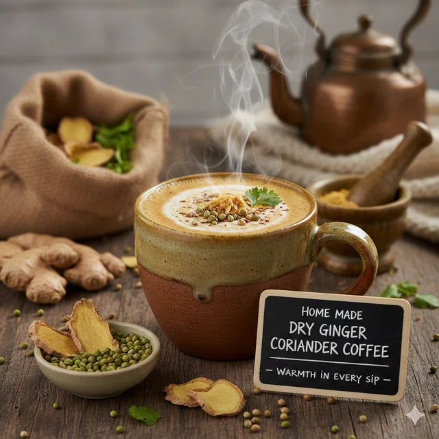 Dry Ginger Coriender Coffee (சுக்கு மல்லி காபி பொடி)