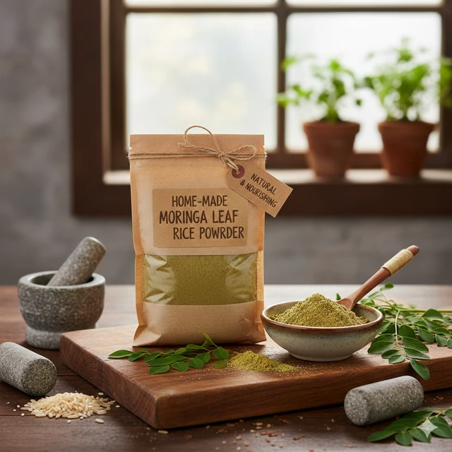 Moringa Leaf Rice Powder (முருங்கை இலை சாதப் பொடி)