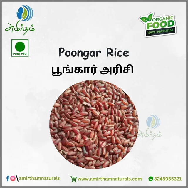 Thooyamalli Rice (தூயமல்லி) – Fragrant Traditional Tamil Nadu Grain Amirtham Naturals - 5 Kg