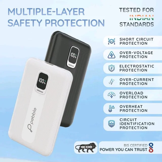 Pebble RApid xtream 22.5 W Power Bank