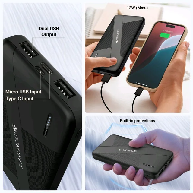 Zebronics 10000mah EnergiPod PB17 1000