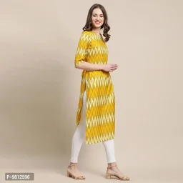 Fashionable Straight Multicoloured Printed Crepe Kurta For Women Combo Pack Of 2 - S-37