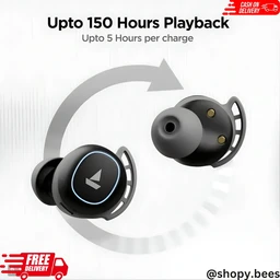 BoAt boAt Airdopes 441 Pro Bluetooth Truly Wireless in Ear Earbuds - Black