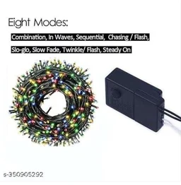 Lopvi 15 Meter Multicolor Rice Lights (Pack of 1)