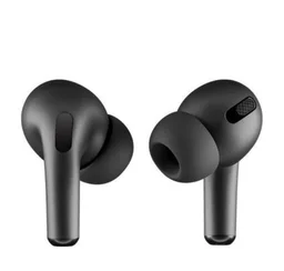 Airpods Pro With Wireless Charging Case Active noise cancellation enabled Bluetooth Headset (Black, True Wireless) - Black