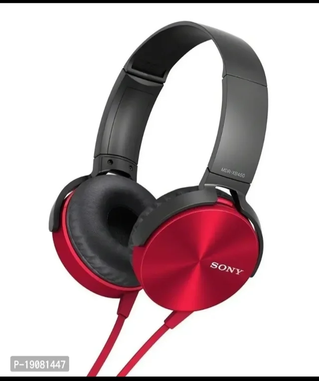 Sony Extra Bass On-Ear Wired Headphones with Mic (Multicolour) - Dove Gray