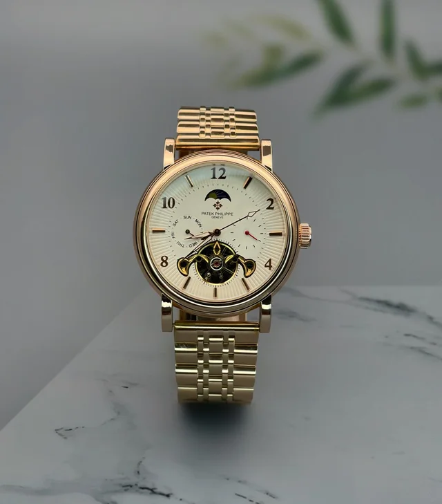 PATEK PHILIPPE Patek philippe automatic watch with open back machine hot selling model