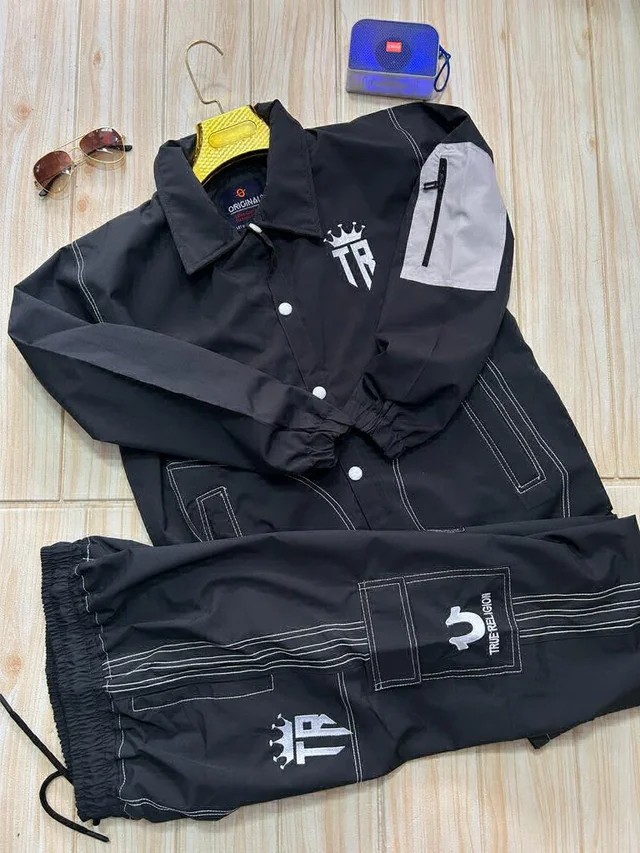 TRUE RELIGION True Religion Premium Track Suit - Black, M
