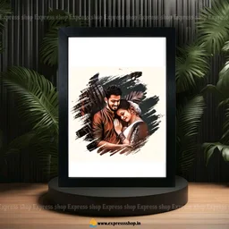 Customized Oil Painting Couple Photo Frame ❤️ 10*14