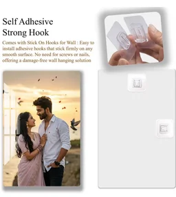Premium Acrylic Wall Photo Frame | HD Custom Photo Print | Waterproof & Durable | Wall Mount Standoff Frame | Perfect Gift for Loved Ones