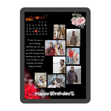 Birthday Frame ❤️