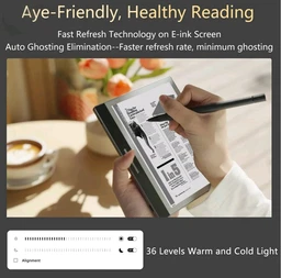 IMPORTED E-Paper note B751 Black & white E reader Smart Digital Note-Book - 12inch, White