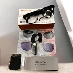 Ray Ban Meta Glasses Ai smart glasses sleek frames blend HD video and Al translation - Black, Free Size