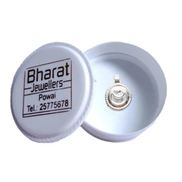 999 PURE SILVER MOON CHAND PENDENT LOCKET - 999 PURE SILVER, 1.5 GM, 1