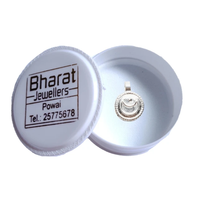 999 PURE SILVER MOON CHAND PENDENT LOCKET - 999 PURE SILVER, 1.5 GM, 1