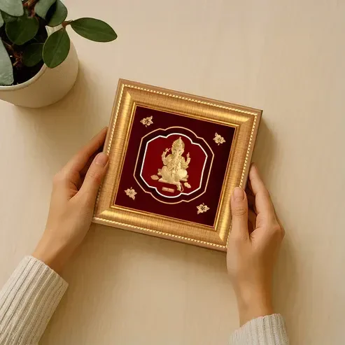 Bharat Jewellers Lord Ganesha Premium Wall Decor - O7 - LORD GANESHA FRAMES