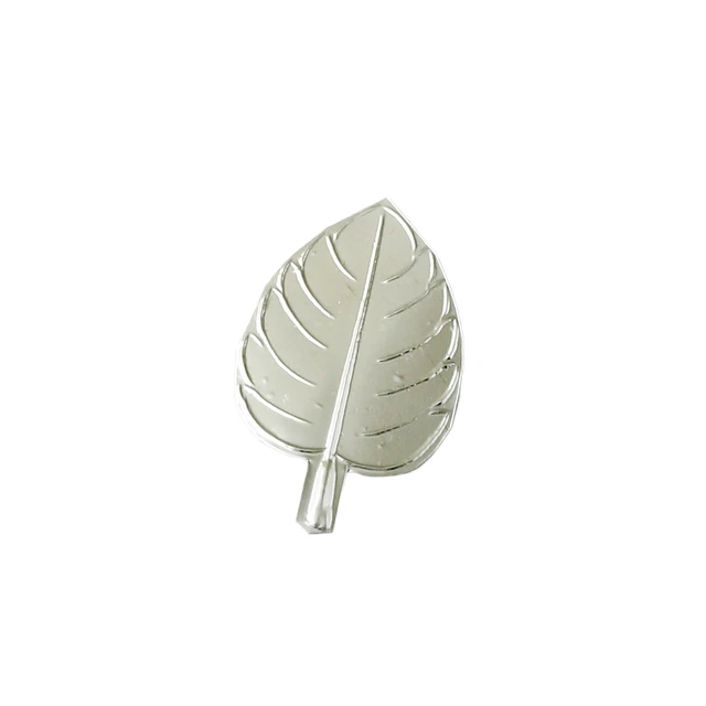 PURE Silver Tulsi Leaf | Pure Silver Basil Patta for Mandir, Pooja & Gift | Handcrafted Tulsi G Ka Patta | Religious Silver Decor - 99% PURE SILVER, 0.50 gm
