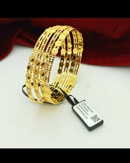 22KT 916 HULD HALLMARK GOLD BANGLES - 22KT 916 HULD HALLMARK GOLD, 0