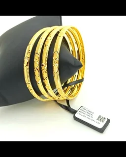 22KT 916 HULD HALLMARK GOLD BANGLES - 22KT 916 HULD HALLMARK GOLD, 0
