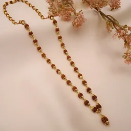 22KT 916 Hallmark Gold Rudraksh Mala - 22KT, 20 gm