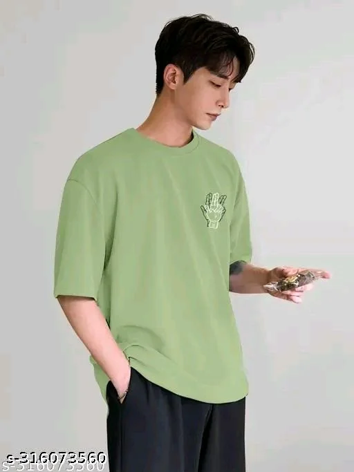 Over Sized T Shirt - Snowy Mint, Xl