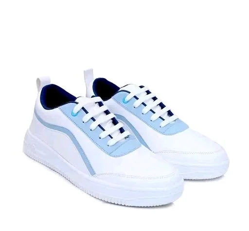 Relaxed Fashionable Men Casual Shoes* - White, 6