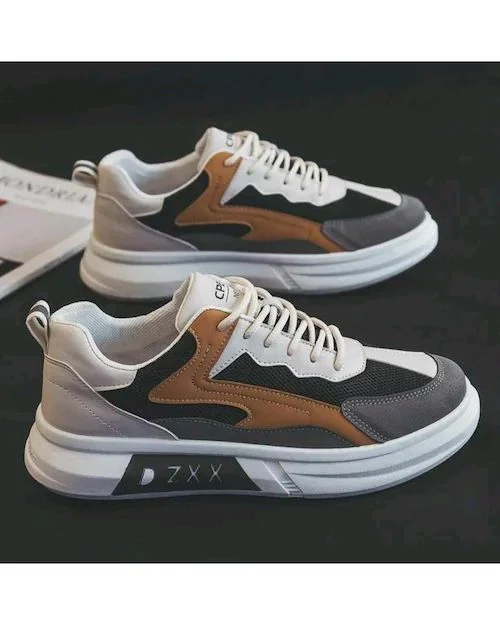Zxx Black Casual Sneakers - White, 9