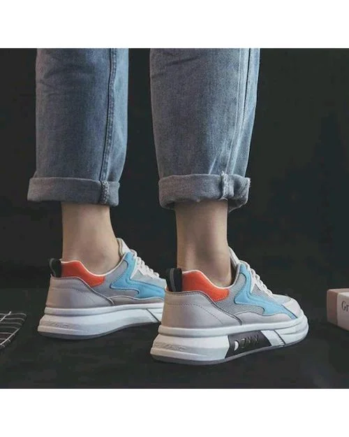Zxx White Casual Sneakers - White, 8