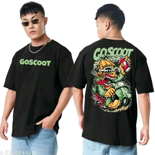 Over Sized T Shirt Printed - Mine Shaft, Xl