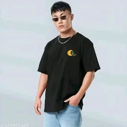 Printed Oversized T Shirt - Mine Shaft, L