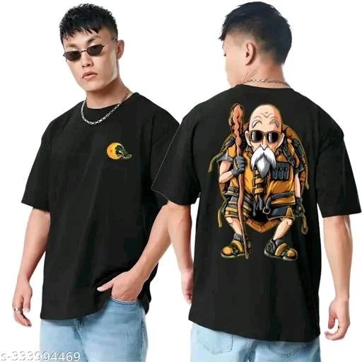 Printed Oversized T Shirt - Mine Shaft, XXXL