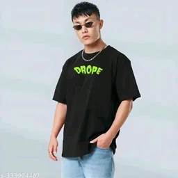 Printed Oversized T Shirt - Mine Shaft, S