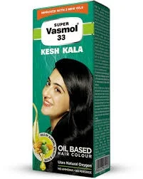 Super Vasmol 33 Kesh Kala Oil Based Hair Colour 