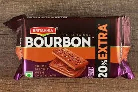 Britannia Bourbon Creme Biscuit With Chocolate 