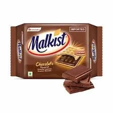 Mayora Malkist chocolate Flavoured Crunchy Layered Cracker Biscuits 