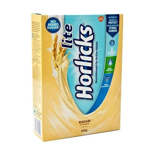 Horlicks Lite  Nourishment For Active Adults Badam Flavour 
