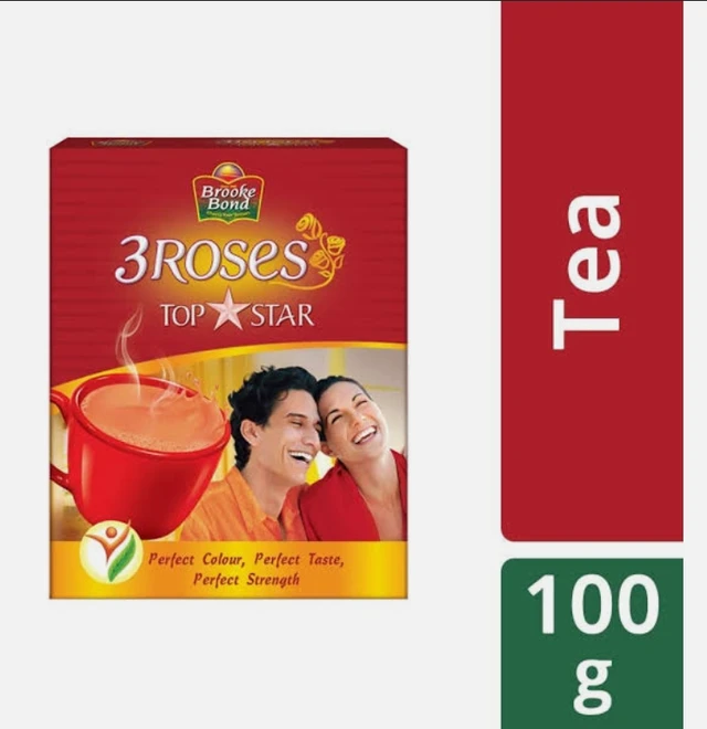 Brooke Bond 3 Roses Top Star Tea Powder