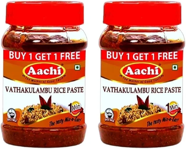 Aachi Vathakulambu Rice Paste
