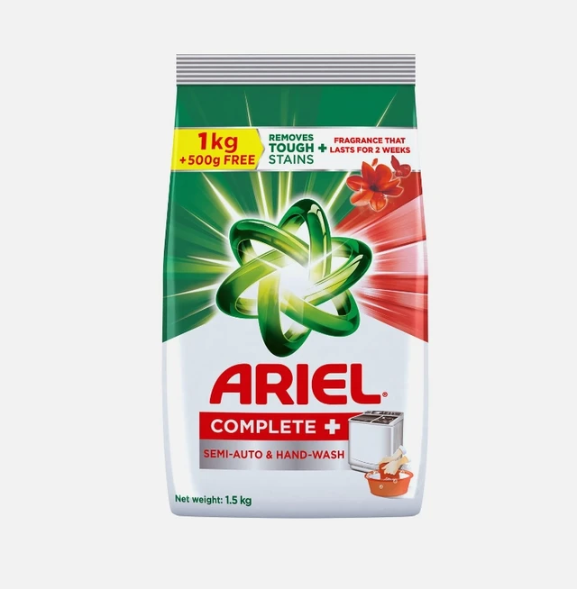 Ariel Complete + |Semi-Auto & Hand Wash Detergent Powder